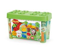 Ecoiffier - 1367 - Building Blocks for Children - Farm - Abrick - 150 Pieces - From 18 Months - Durable Plastic Toy - Discovery of the Farm and Its Animals