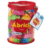 Ecoiffier - 50 Abrick Building Blocks - from 18 Months, Made in France (7600000489)