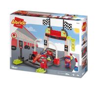 Ecoiffier - Pit Stop Formule 1 kind - Stand voor het bouwen van voertuig en pers