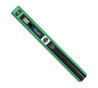 ECOiNVA iScan Magic Wand Portable Business Card Scanner - Mini Size USB Mobile Scanner (Green)
