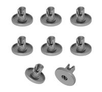EcoJozon Dishwasher Lower Basket Wheels Set of 8 - Dishwasher Replacement Wheels - Lower Basket Wheels Compatible with AEG Favorit Privileg and Zanussi