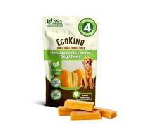 EcoKind Yak Cheese Dog Chew for Small Dogs | 5 oz Bag | Healthy for Dogs, Odor Free, Long Lasting Dog Bones for Puppies, Indoor & Outdoor Use, Rawhide Free, Made in The Himalayas