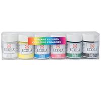 Ecola Gouache set primary colours | 6 x 16 ml