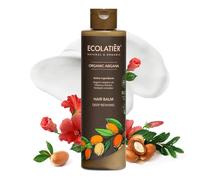 ECOLATIÈR Deep Invigorating Hair Balm with Organic Argan Oil - 98.6% Natural Vegan Argan Oil Conditioner Deep Conditioner for Women