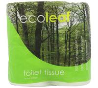 Suma Ecoleaf Toilet Tissue 4 Pack