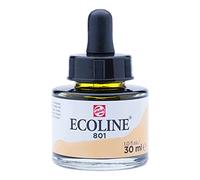 Ecoline Liquid Watercolour Bottle 30 ml Gold 801 (11258011)