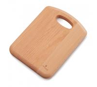 ecoLiving Beech Wood Chopping Board with Handle - 28cm