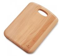 ecoLiving Beech Wood Chopping Board with Handle - 34cm