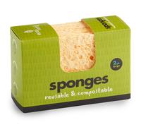 ecoLiving Compostable Dish Sponge - Pack of 2