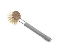 Eco Living Eco Plastic Free Dish Brush, 100% Plastic Free, Suitable for Vegans. (Grey)