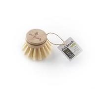 Non-Scratch Handle Wooden Dish Brush - Cruelty-Free Dish Brush - Eco Friendly Washing Up Brush - Biodegradable and Made from Vegan Materials- Tough eco Dish Brush (Spare Brush Head)