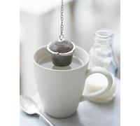 ecoLiving Loose Leaf Tea Infuser - 18/8 Stainless Steel Tea Diffuser Ball - Tea Infuser with Chain Hook to Brew Loose Leaf Tea, Spices & More - Perfect Size Tea Basket for Hanging in Teapots, Mugs etc
