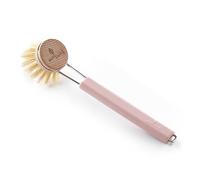 EcoLiving Non-Scratch Dish Brush (FSC Certified) - Cruelty-Free, Eco-Friendly, Biodegradable - Made With Sustainable Materials - Tough Washing Up Brush (Pink)