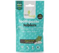 ecoLiving Toothpaste Tablets with Fluoride Bag - 125 Tabs