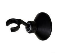 EcoLivzen Bathroom Shower Head Bracket, Premium Copper Adjustable Holder with 360 Degree Rotation for Standard Round and Square Hand Sprays(black)