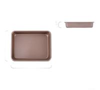 EcoLivzen Carbon Steel Loaf Tin 22x17cm Nonstick Coating(F)