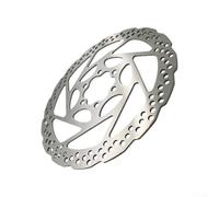 EcoLivzen Stainless Steel 160mm Scooter Disc Brake, for Kukirin G2, 6-Hole, for ROTOR with for RAPID Cooling, Lightweight Replacement Part(1PC White)