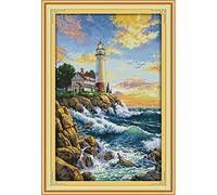 Ecological Cotton Cross Stitch 11CT And 14CT Printed (Cross Stitch Fabric CT number : Printed, Size : 14CT 44X65 cm)