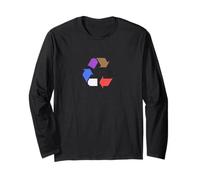 Ecological JiuJitsu Approach Minimalist Symbol Long Sleeve T-Shirt