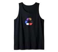 Ecological JiuJitsu Approach Minimalist Symbol Tank Top