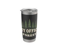 Ecologist Ecology My Office is The Forest Stainless Steel Insulated Tumbler