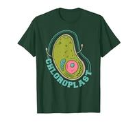 Ecology Biologist Chloroplast - Bio Science Biology T-Shirt, Men, Dark Green, Large