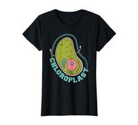Ecology Biologist Chloroplast - Bio Science Biology T-Shirt, Women, Black, X-Large