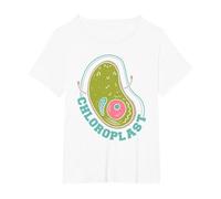 Ecology Biologist Chloroplast - Bio Science Biology T-Shirt, Women's Plus, White, 6X