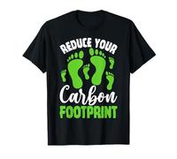 Ecology Reduce Your Carbon Footprint Awareness T-Shirt