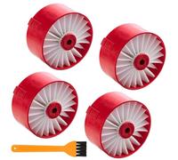 ECOMAID 4 Pack N858184 Hepa Filters Compatible with Craftsman V20 Cordless Stick Vacuum CMCVS001D1, for Black & Decker BSVF1 BSV2020 BSV2020G BSV2020P Vacuum Cleaner