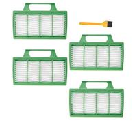 ECOMAID 4PCS Micro Hygiene Filter Compatible with Sebo Vacuum 6608ER 6696ER Series, Fit for AIRBELT K Series 6629ER and AIRBELT K1, K3 series Fits AIRBELT K All Models