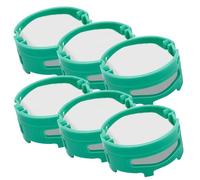 ECOMAID Replacement Odor Neutralizer Cartridge, 6 Pack, Compatible with Shark AZ3000, AZ3002, HZ3000, HZ3002, ZD550, IZ862H, IZ562H Vacuum Cleaner, Teal