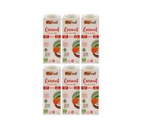 Ecomil Coconut Milk No Added sugar 1 Litre (Pack of 6)