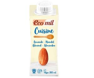 Ecomil Ecological cream for cooking Almond 200 ml 200 L