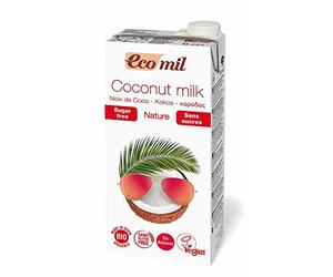 Ecomil Organic Coconut Milk Sugar Free 1Ltr (Pack of 6)