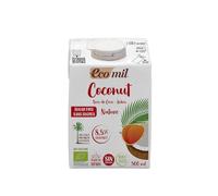 Ecomil Organic Sugar-Free Coconut Drink | Pure & Tropical Plant-Based Refreshment, 500ml (Pack of 2)