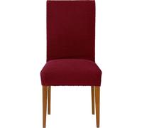 ECOMMERC3 | 2 Bi-elastic Jacquard Chair Covers Adaptable, Breathable and Total Protection - 2 Bordeaux Chair Covers Easy Installation 100% Made in Spain