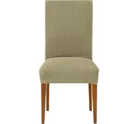 ECOMMERC3 | 2 Bi-elastic Jacquard Chair Covers Adaptable, Breathable and Total Protection - 2 Linen Chair Covers Easy Installation 100% Made in Spain