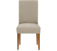 ECOMMERC3 | 2 Universal and Versatile Chair Covers - Mink Colour Chair Cover Protector Easy to Install for Back, Seat and Arms