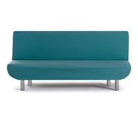 ECOMMERC3 | 3 Seater Clic-Clac Bi-Elastic Universal Sofa Cover - Eseralda Green Sofa Cover, Easy to Put on and Remove, Anti-Wear Protection
