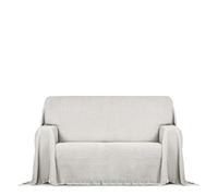 ECOMMERC3 | Alessia Multi-purpose Plaid Size 180 x 260 cm - Multi-Purpose Blanket Tobacco Colour Decorative Bedspread for Sofa and Bed