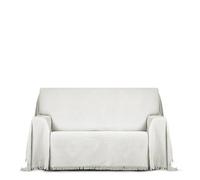 ECOMMERC3 | Alessia Multi-purpose Plaid Size 300 x 260 cm - Multipurpose Bedspread Ecru Decorative Bedspread for Sofa and Bed