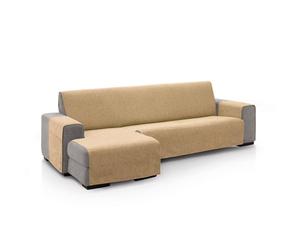 ECOMMERC3 | Chaise Longue Sofa Cover for Left Arm Backrest Size 240 cm - Golden Colour Chaise Longue Sofa Cover Soft Touch 100% Made in Spain