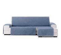 ECOMMERC3 Chaiselong Extra Right Universal and Versatile Sofa Cover - Blue Chaiselong Sofa Cover Protector Easy to Install for Back, Seat and Arms