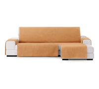 ECOMMERC3 Chaiselong Extra Right Universal and Versatile Sofa Cover - Chaiselong Sofa Cover, Mustard Colour, Easy to Install for Back, Seat and Arms