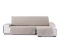ECOMMERC3 Chaiselong Extra Right Universal and Versatile Sofa Cover - Linen Colour Easy to Install Protector for Back, Seat and Arms
