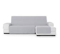 ECOMMERC3 | Chaiselong Normal Right Padded and Non-Slip Sofa Cover - Grey Chaiselong Sofa Cover Full Protection, Comfort and Style in Adjustable and Washable Design