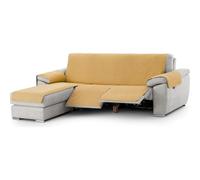 ECOMMERC3 Chaiselong Sofa Cover Normal Left Padded and Non-Slip - Mustard Chaiselong Sofa Cover, Full Protection, Comfort and Style in Adjustable and Washable Design
