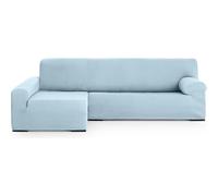 ECOMMERC3 Chaiselong Universal and Versatile Long Left Arm Sofa Cover - Light Blue Sofa Cover Protector Easy to Install for Back, Seat and Arms