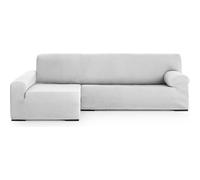 ECOMMERC3 Chaiselong Universal and Versatile Long Left Arm Sofa Cover - Pearl Grey Sofa Cover Protector Easy to Install for Back, Seat and Arms